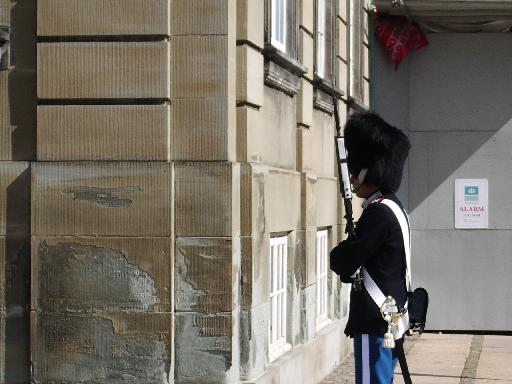 imgp3052 Kopenhagen Palast-Wache